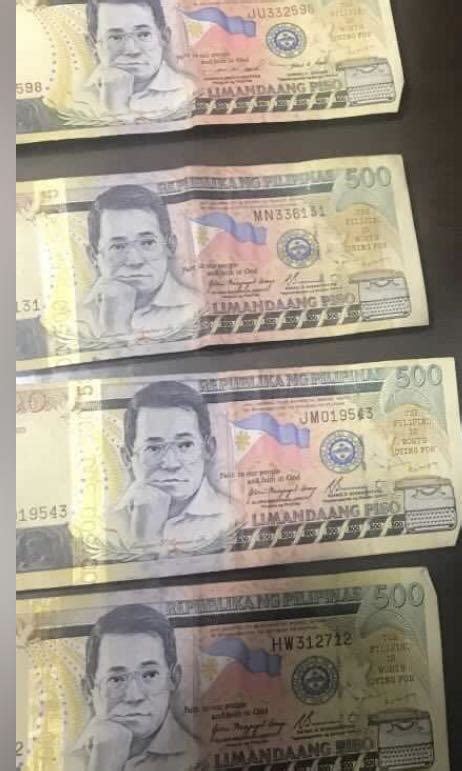 Old 500 Philippine Peso Bills Hobbies And Toys Memorabilia