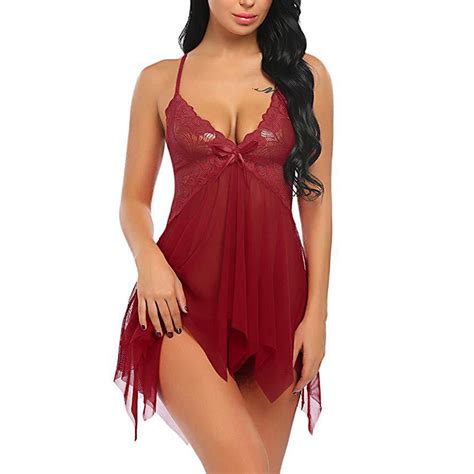 JAKANYQ Women Exotic Lingerie For Lace Boudoir Outfits Plus Size