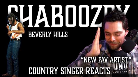 Country Singer Reacts To Shaboozey Beverly Hills Youtube