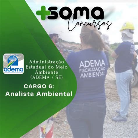 Curso Preparat Rio Para O Concurso Da Adema Se Analista Ambiental