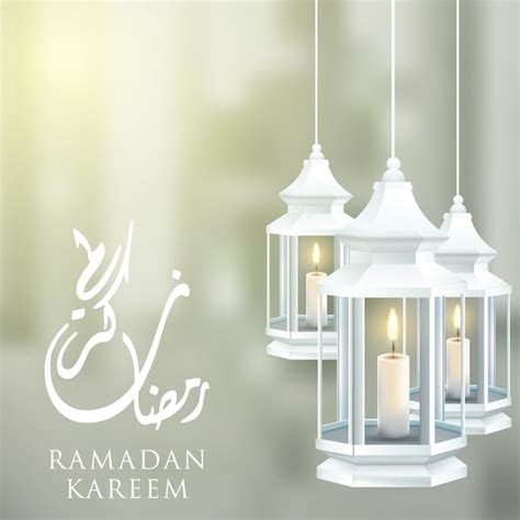 Premium Vector Ramadan Kareem Islamic Greeting Card