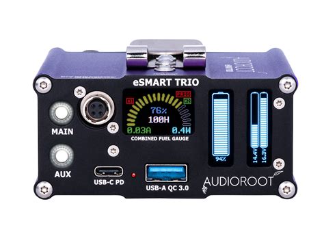 Esmart Trio Audioroot Broadcast Smart Batteries And Pro Audio