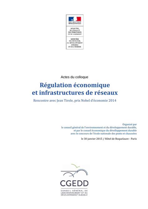 Pdf R Gulation Conomique Et Infrastructures De R Seaux Dokumen Tips