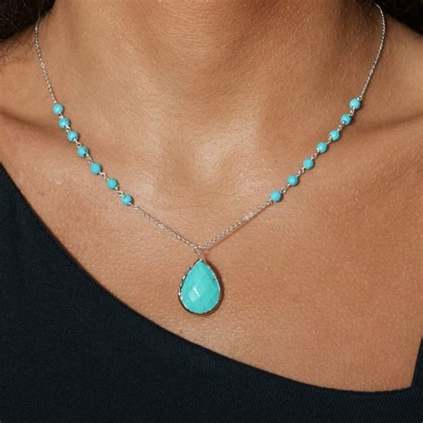 Turquoise Necklace Etsy