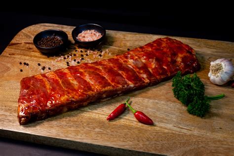 Marinated Pork Usa Rib Rack Kanda Quality Meats