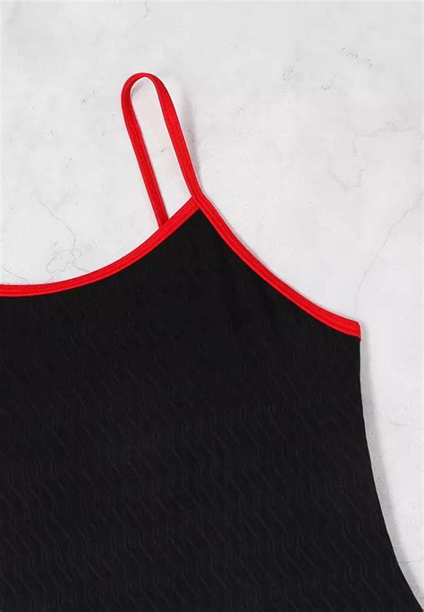 Buy Its Me Sexy Suspender One Piece Bikini Swimsuit Online ZALORA Philippines