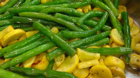 Sautéed Patty Pan Squash Green Beans And Tomatoes The Conservation