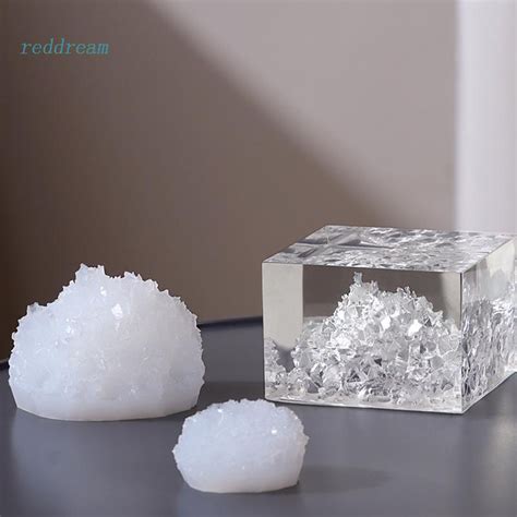 REDD Charm Mold Epoxy Resin Mold Filler Crystal Cluster Mold Silicone