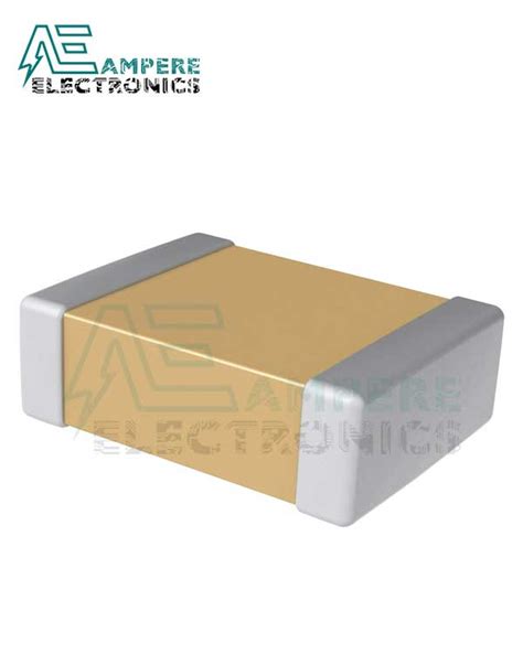 100nF SMD Ceramic Capacitor 250Vdc, 1206 (3216M) | Ampere Electronics