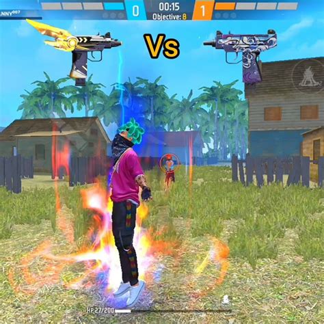 Mini Uzi Vs Mini Uzi 🔥freefire Shortsfeed Youtube