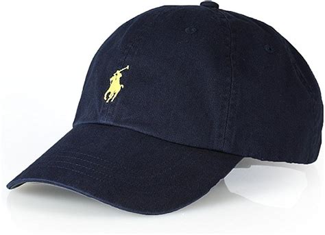 Polo Ralph Lauren Mens Classic Pony Logo Hat Cap Navy At Amazon Mens