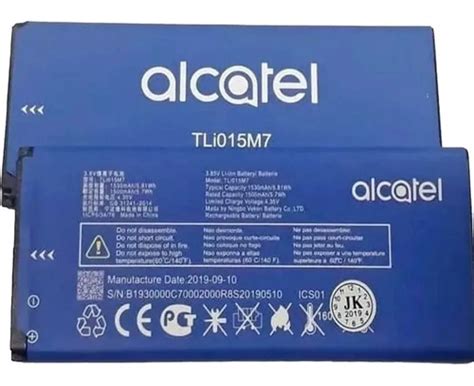 Bateria Pila Alcatel Ot4034a 4034x 4034f 4034d Tli015m / U3 | MercadoLibre