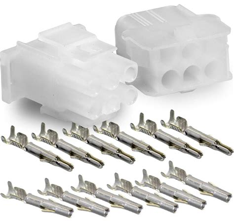 Molex 3 Juego Completo 6 Circuitos Con 14 20 AWG Conector De