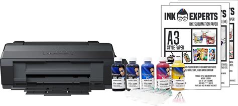 Dye Sublimation Printer Bundle Epson Ecotank ET2812 Inc Inktec