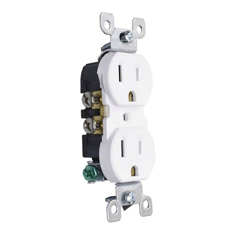 Contactos Volts Blanco Leviton Piezas The Home Depot M Xico