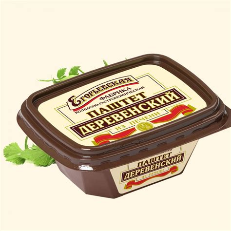 Паштет из печени "Деревенский" - Сытный Двор