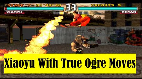 Xiaoyu With True Ogre Best Moves Gameplay Tekken 3 Arcade Version