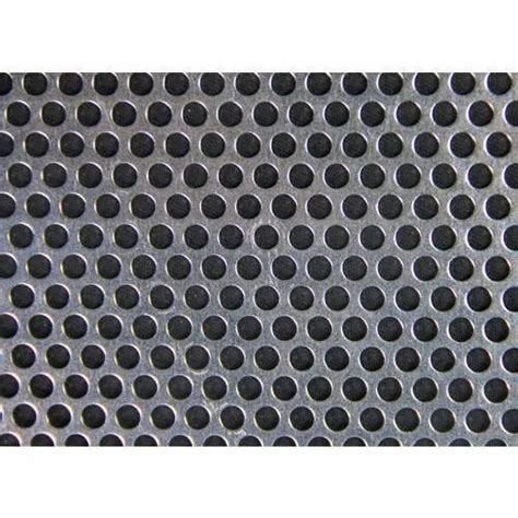 Kiah Metallurgical Round Mild Steel Perforated Sheet For Industrial At