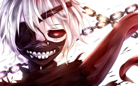 Ken Kaneki Close Up Mask Sasaki Haise Tokyo Ghoul HD Wallpaper