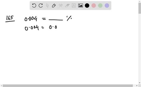 SOLVED:Convert each given fraction, decimal, or percent into its other ...