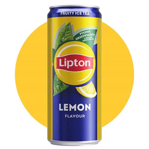 LIPTON ICE TEA LEMON SOK PUSZKA 330ml 13725072769 Allegro Pl