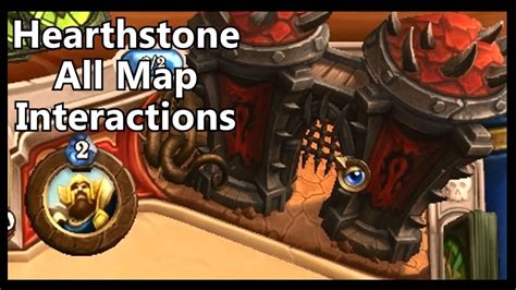 Hearthstone Interactions All The Boards Clickables And Secrets Youtube