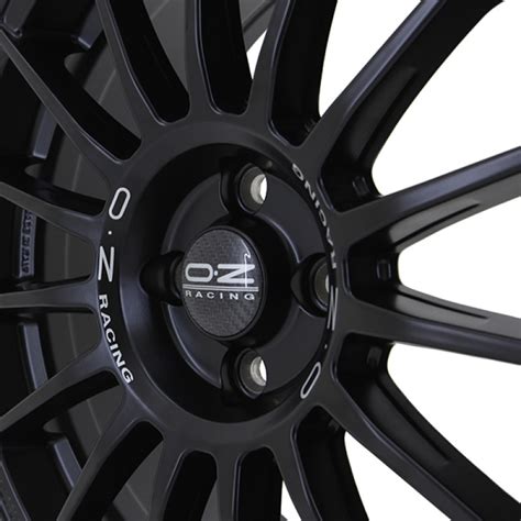 Permaisuri Oz Racing Oz Superturismo Lm Matte Black Silver Lettering