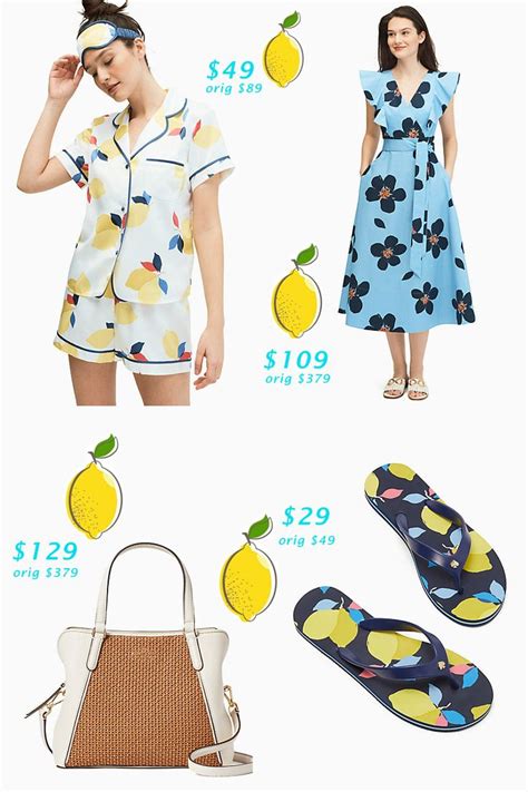 Lemon Print Dress 25th Kelly Kate Spade Pajamas Passion Summer