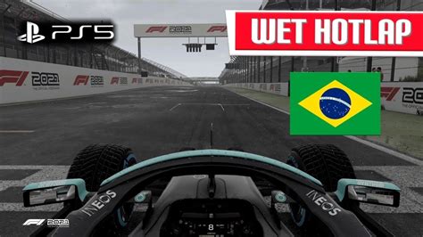 F1 2021 BRAZIL WET HOTLAP SETUP PS5 GAMEPLAY 1 16 600 NO