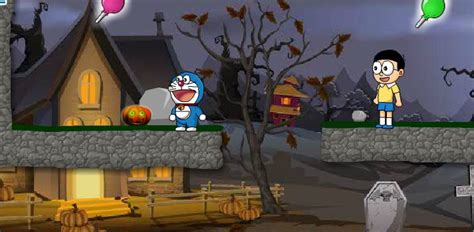 Doraemon Halloween, raccogli le Caramelle e le Zucche di Halloween