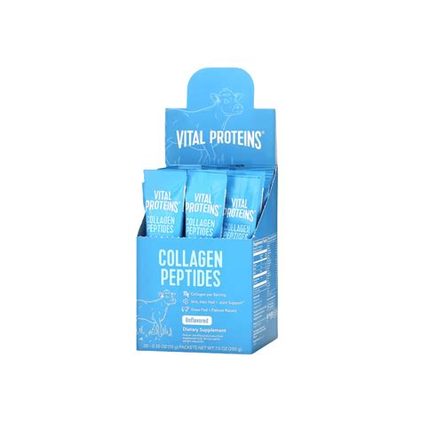 Vital Proteins Collagen Peptides Unflavored Single Serving Packets Alive And Well Shop