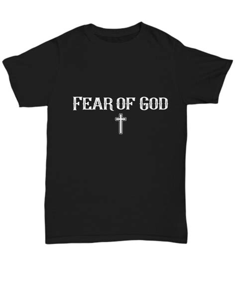 Fear Of God T Shirt Tee Hoodie Fear Of God Shirt Fear Of Etsy