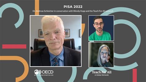 PISA 2022 Dr Andreas Schleicher In Conversation With Wendy Kopp YouTube