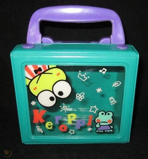 Vintage Sanrio Keroppi Frog Box Case