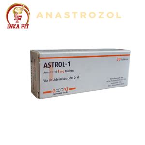 Anastrozol Astrol 1 Mg X 30 Tabletas Inkafit