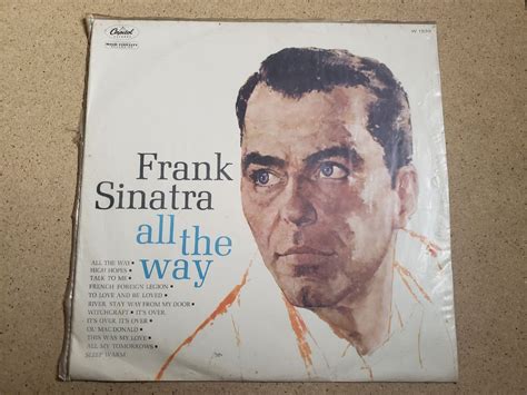 Lp Disco Vinil Frank Sinatra All The Way Item De M Sica Capitol