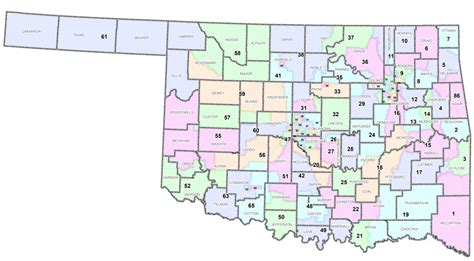 District Map Of Oklahoma