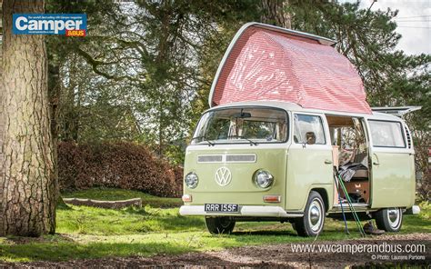 1968 Doormobile Vw Campervan Desktop Wallpaper