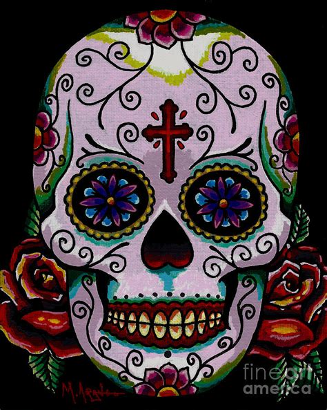 Dia De Los Muertos Painting By Maria Arango Fine Art America