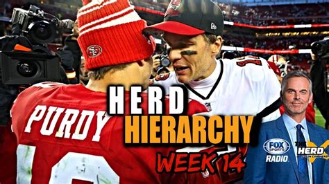 Herd Hierarchy: Colin Cowherd Ranks the Top 10 NFL Teams After Week 14 | The Herd Now | The Herd ...