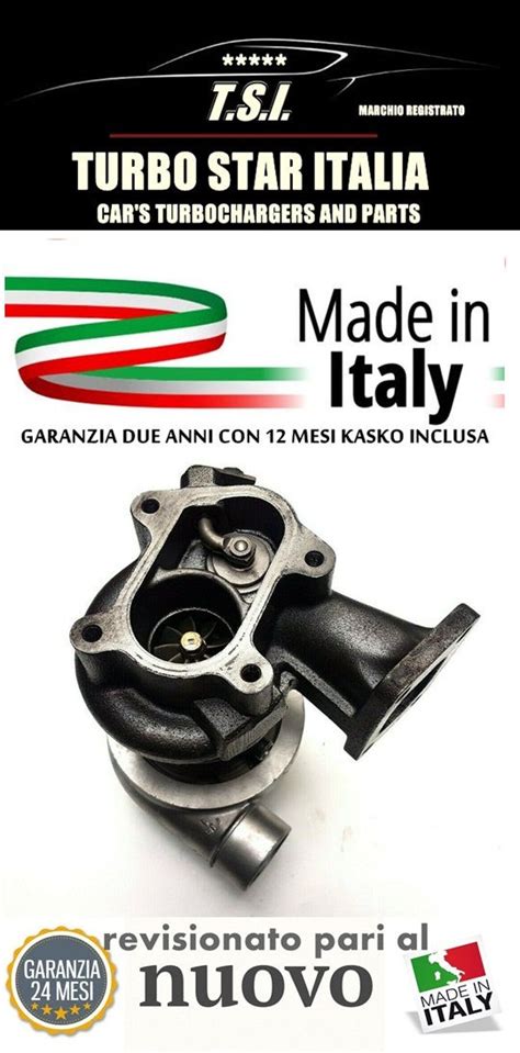 TURBINA TURBOCOMPRESSORE 465489 FIAT DUCATO MAXI 2 5 TDI REVISIONATO