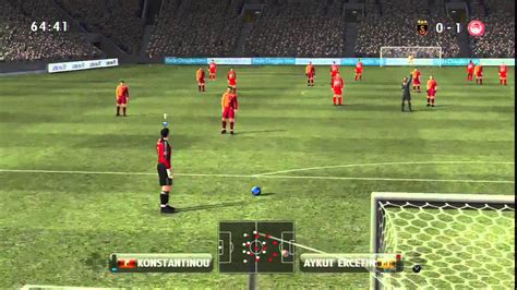 Pro Evolution Soccer Galatasaray Olympiakos Youtube