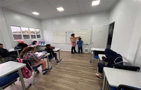 Escola Tabajara Prefeitura De Ca Ador Realiza Entrega De Novas Salas