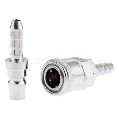 2pcs Quick Release Air Line Hose Fittings Coupler Connector 8mm For Compressor Ebay