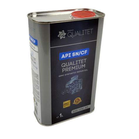 Масло моторное QUALITET 10W-40 Полусинтетическое - купить в интернет ...