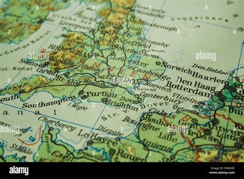 Strait Of Dover Map High Resolution Stock Photography and Images - Alamy