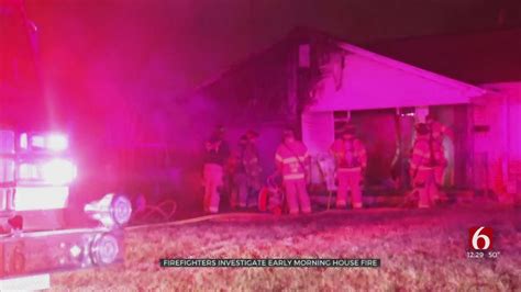 1 Hospitalized After Early Morning House Fire In Tulsa