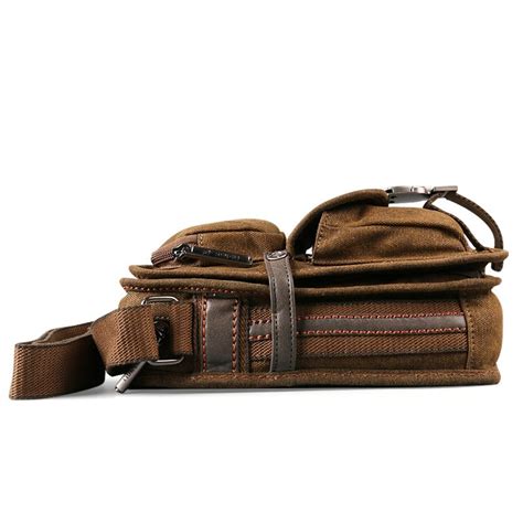 Canvas Veelzijdige Casual Schouder Messenger Bag Vicedeal