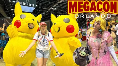 We Went To MegaCon Orlando 2023 A Real Haunted House Characters