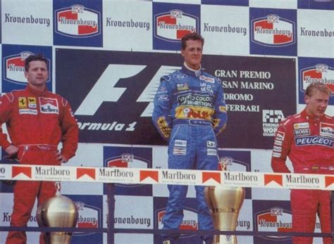 The San Marino Gp Michael Schumachers Th Win And Sennas Loss